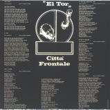 Citta Frontale - El Tor, Inner sleeve A